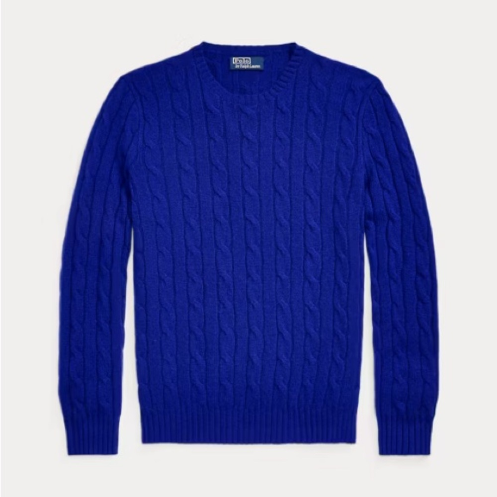 Ralph Lauren Cable-Knit Cashmere Sweater